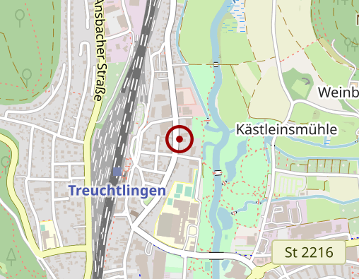 Karte: Bayerisches Rotes Kreuz