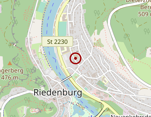 Karte: Rotes Kreuz, BRK-Bereitschaftsheim