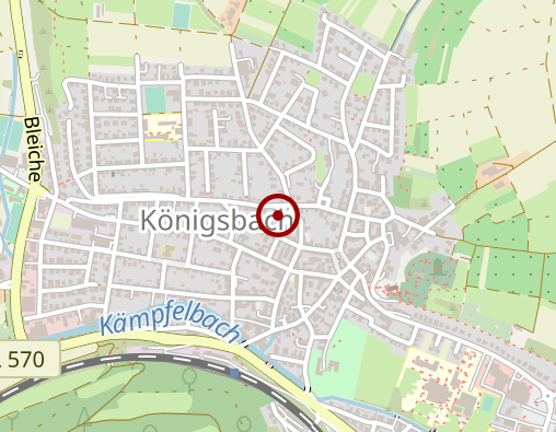 Karte: Haus Königsbach Gudrun Fuchs Alten- und Pflegeheim