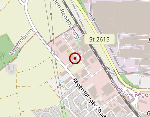 Karte: Regensburger Werkstätten Gemeinnützige GmbH Behindertenwerkstätte