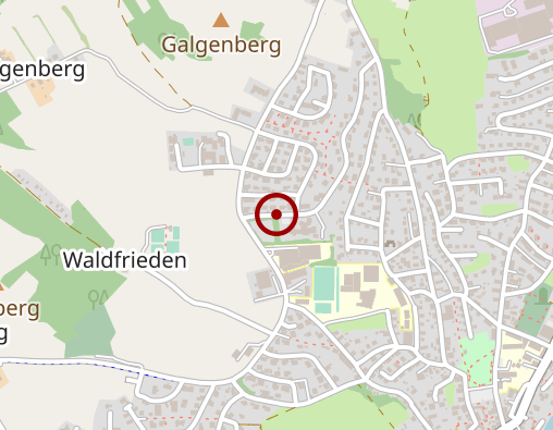 Karte: Caritas Sozialstation Regen - Zwiesel