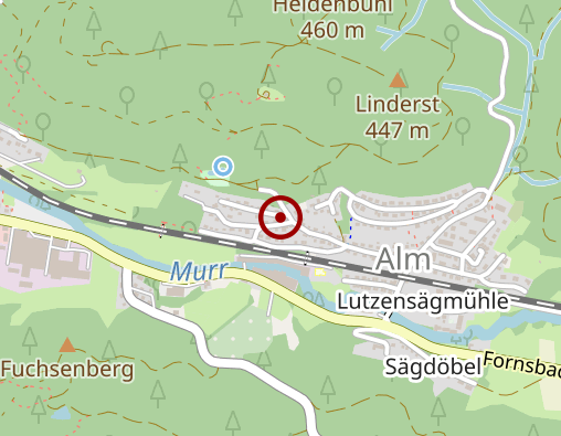 Karte: Bürger Karin Heilpraktikerin