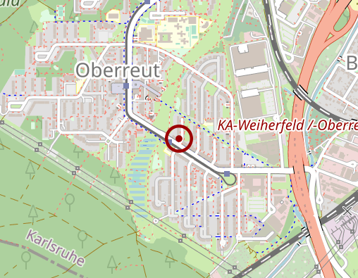 Karte: AWO Karlsruhe gGmbH