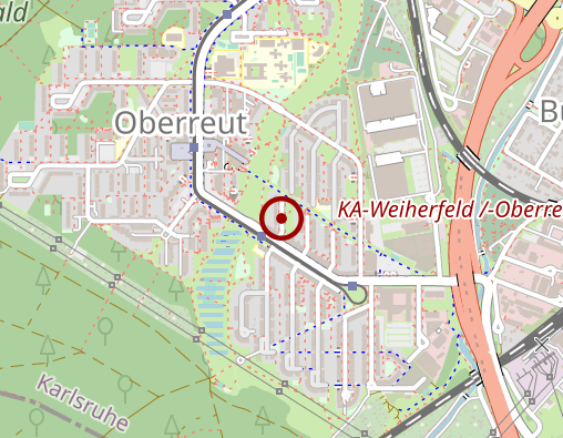 Karte: Seniorenzentrum Oberreut, Betreutes Wohnen