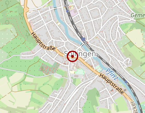 Karte: Donnerstags-Betreuungsgruppe für Menschen mit kognitiven und körperlichen Beeinträchtigungen