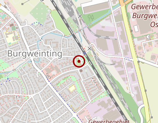 Karte: Georgstift Burgweinting