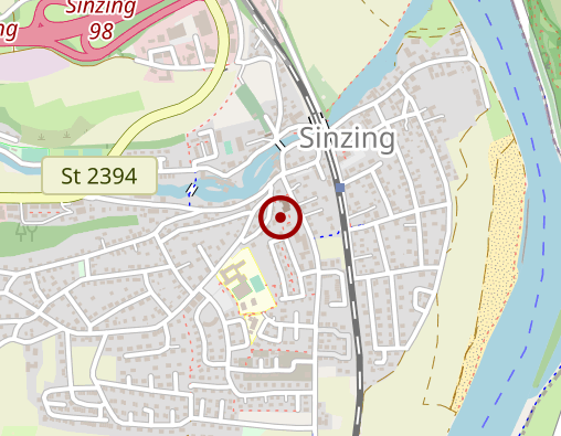 Karte: Ambulante Kranken- und Altenpflegestat. d. Pfarreien Sinzing, Eilsbrunn, Viehhausen