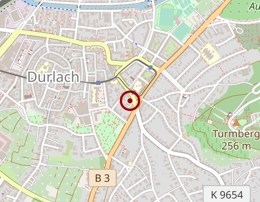 Karte: Merkel Gabriele Dr.med.dent.