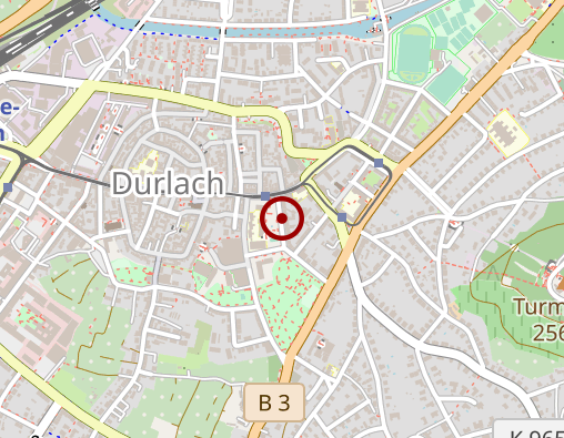 Karte: Therapiezentrum Durlach Gbr