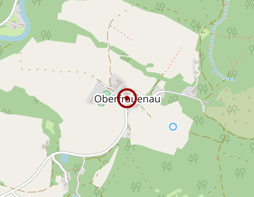 Karte: Rosenium XXI Gut Oberfrauenau