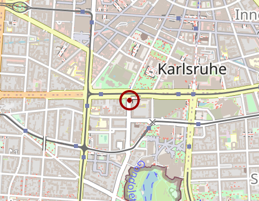 Karte: Apotheke am Nymphengarten