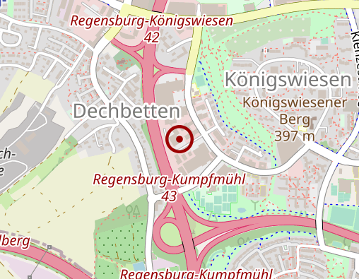 Karte: Clever Fit Regensburg