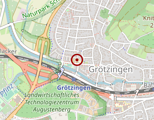 Karte: AWO Karlsruhe gGmbH Hanne-Landgraf-Haus Tagespflege