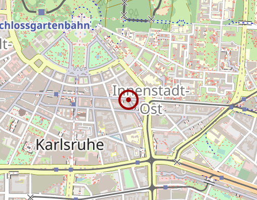 Karte: Brücke ( ökum. ) Gespräche - Information - Lebensberatung