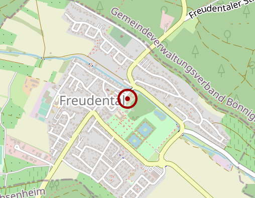Karte: Kleeblatt Kompetenzzentrum Freudental
