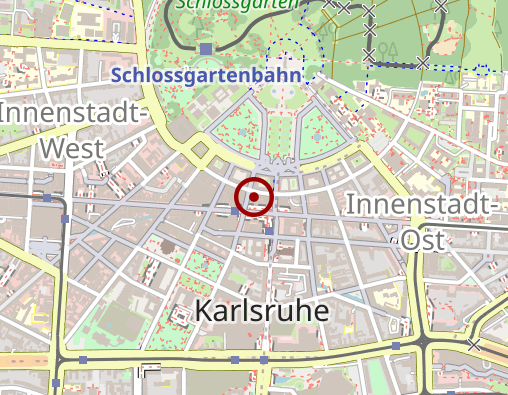 Karte: Forensische Ambulanz Baden