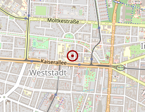 Karte: Ambulanter Pflegedienst der Badischen Schwesternschaft vom Roten Kreuz e. V.