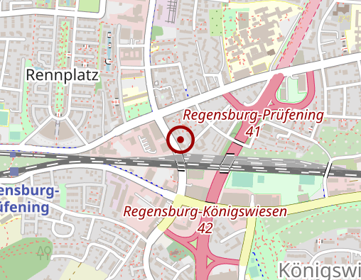 Karte: Sozialwerk Heuser Ambulanter Pflegedienst Regensburg