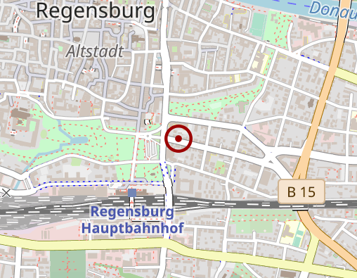 Karte: Kronbeck Karl Dr. Praxis für Psychotherapie