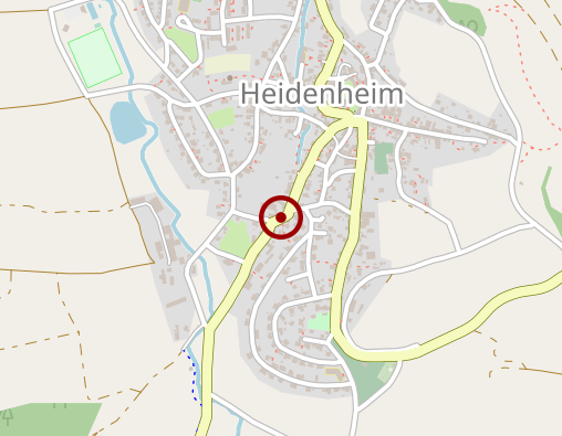 Karte: Diakoniestation Heidenheim