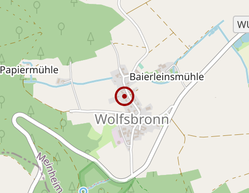 Karte: Schäfer Werner Praxis f. Psychotherapie (HPG)