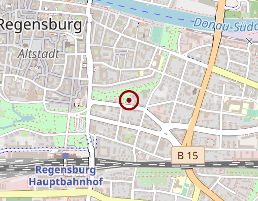 Karte: Tillmetz Eva Psychologische Beratung