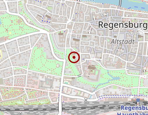 Karte: Deutschordenshaus Regensburg Betriebs-GmbH St. Ägid