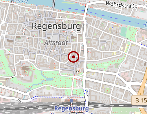 Karte: Kaese Desiree Cranio-Sacrale Therapie/Homöopathie/Akupunktur Heilpraktiker für Homöopathie