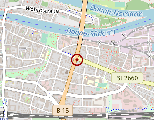 Karte: Sozialwerk Heuser Ambulanter Pflegedienst Regensburg