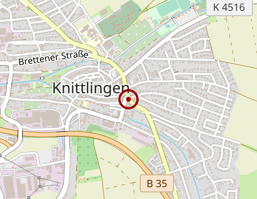 Karte: Faust-Apotheke Knittlingen