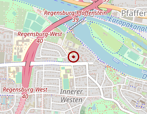 Karte: Staatlicher Schulberater für die Oberpfalz