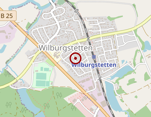 Karte: Mietwagen Leyh Taxi