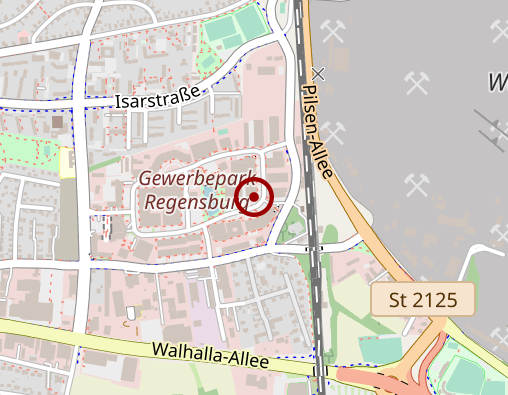 Karte: retex - Regensburger Initiative e.V.