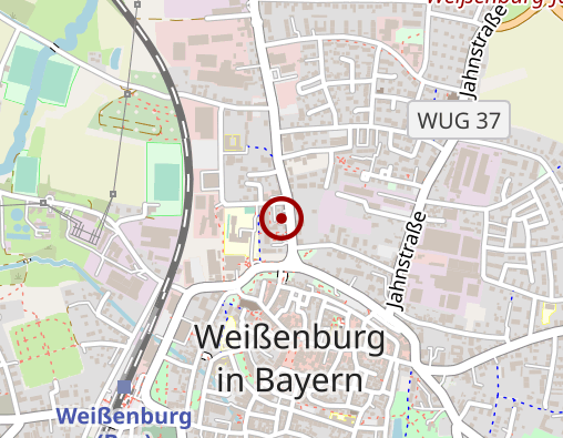 Karte: Diakoniestation Weißenburg