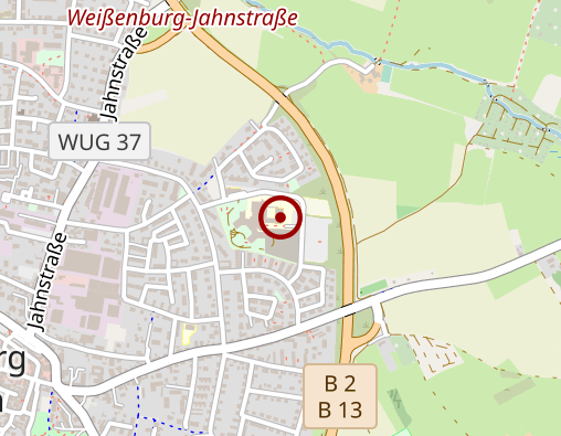 Karte: Psychiatrische Tagesklinik mit Institutsambulanz Weißenburg