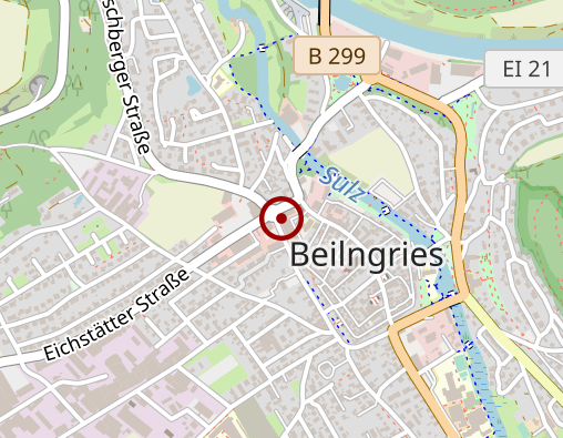 Karte: Therapiezentrum Altmühltal Weiß Manuela