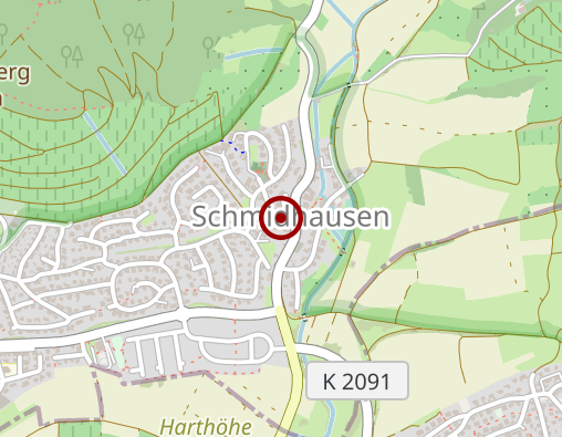 Karte: Betreuungsgruppe für Menschen mit Demenz