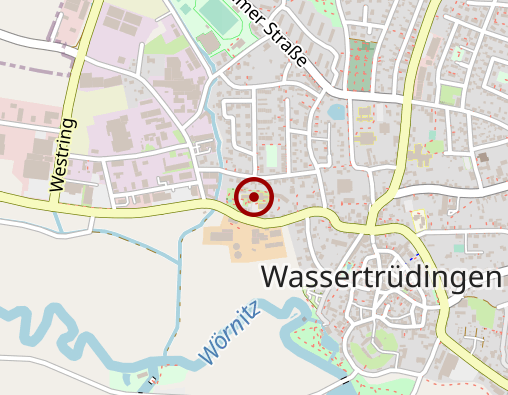 Karte: AWO Pflegeheim Wassertrüdingen