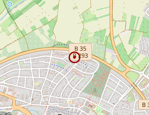 Karte: Evangelisches Alten- pflegeheim Bretten gemeinnützige GmbH