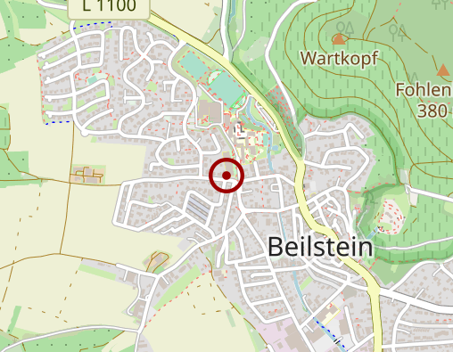 Karte: Wohnintern gGmbH Wohnbetreuung Haus Ahorn