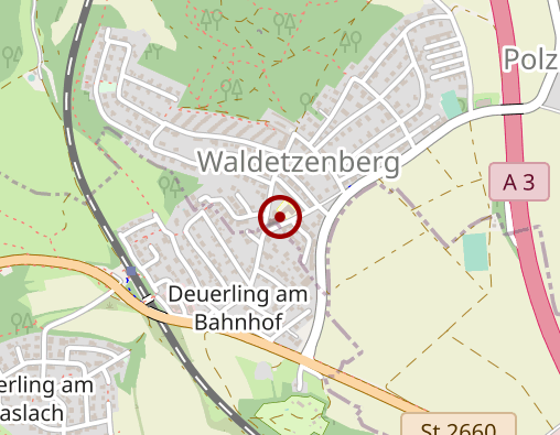 Karte: Caritas Sozialstation Jura