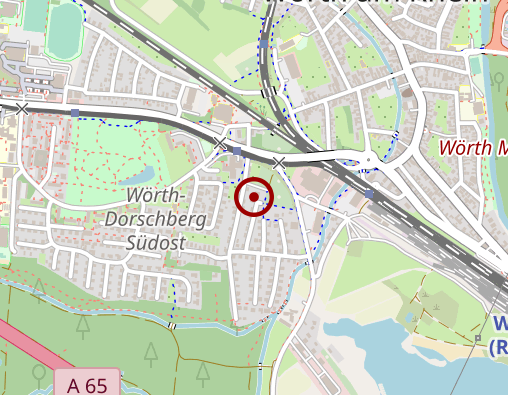 Karte: Ökumenische Sozialstation Hagenbach, Kandel, Wörth e.V.