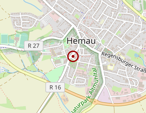 Karte: BRK Sozialstation Hemau