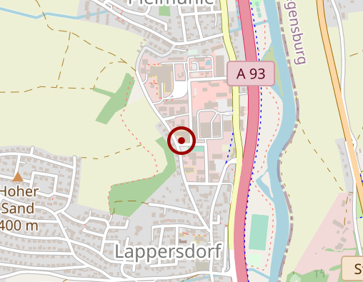 Karte: Regensburger Werkstätten Gemeinnützige GmbH Behindertenwerkstätte