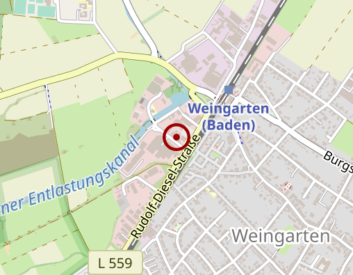 Karte: Gesundheitzentrum Baden Inh. Dipl.-Betriebsw. (FH) Thomas Fränkle