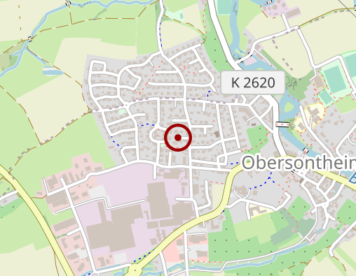 Karte: Dienste für Menschen gGmbH Pflegestift Obersontheim