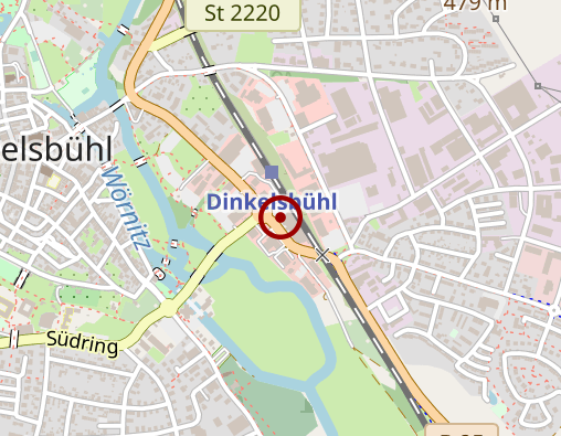 Karte: AVIE Apotheke Dinkelsbühl