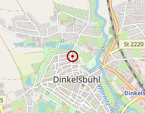 Karte: Altenpflegeheim der Hospitalstiftung