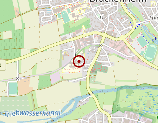 Karte: Physiotherapie im Krankenhaus