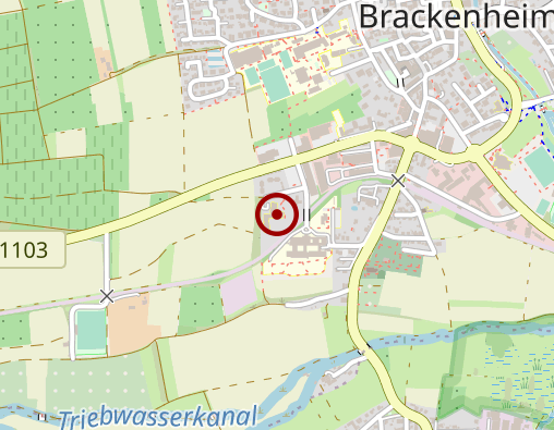 Karte: Evang. Heimstiftung GmbH Haus Zabergäu Alten- und Pflegeheim